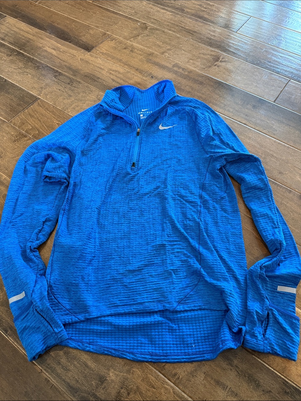Nike Royal Blue Half-Zip Training Top